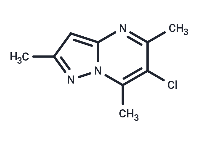 6-chloro-2,5,7-trimethylpyrazolo[1,5-a]pyrimidine