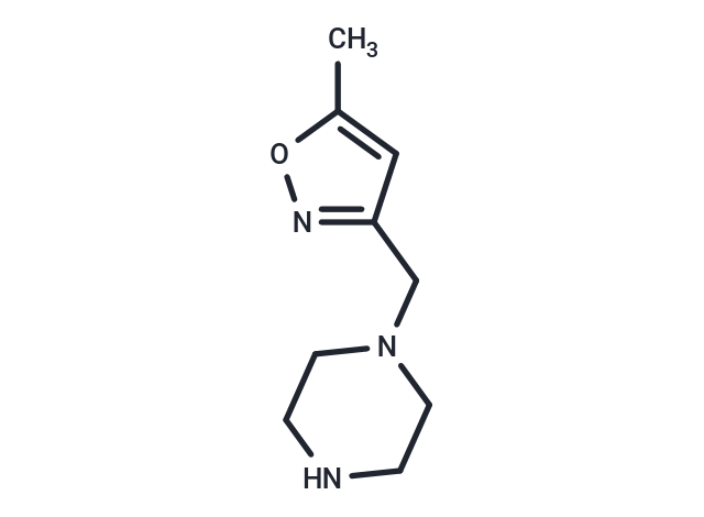 1-[(5-methylisoxazol-3-yl)methyl]piperazine
