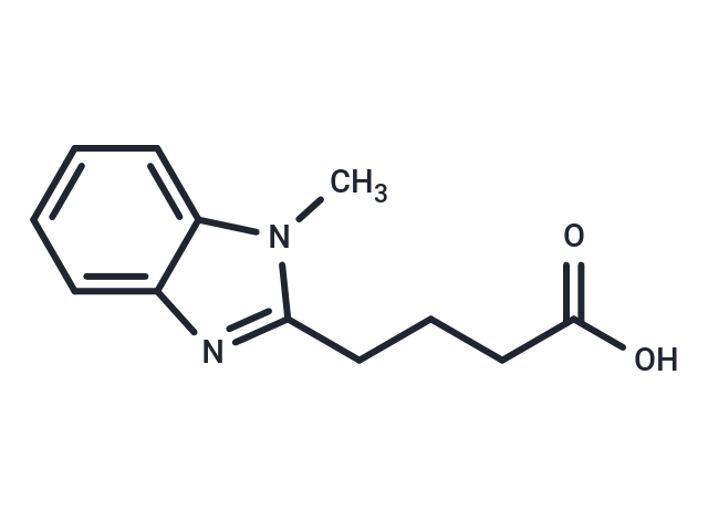 2-Benzimidazolebutyricacid,1-methyl-(8CI)