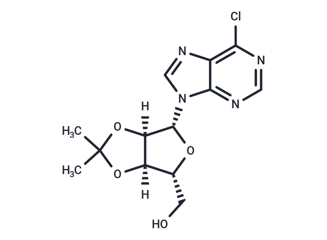6-Chloro-9-(2',3'-O-isopropylidene-beta-D-ribofuranosyl)purine