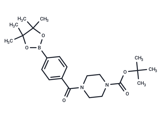 tert-Butyl 4-(4-(4,4,5,5-tetramethyl-1,3,2-dioxaborolan-2-yl)benzoyl)piperazine-1-carboxylate