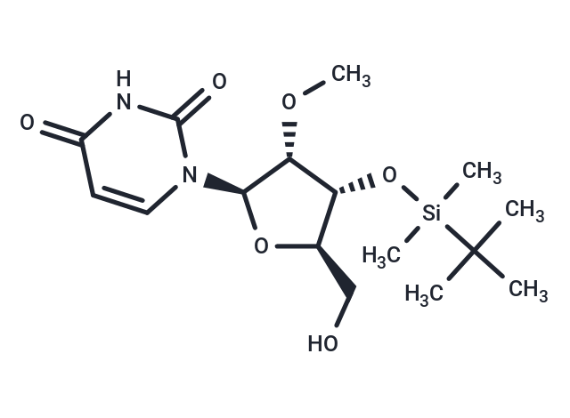 3'-O-(t-Butyldimethylsilyl)-2'-O-methyluridine