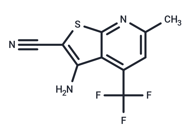 3-Amino-6-methyl-4-(trifluoromethyl)thieno[2,3-b]pyridine-2-carbonitrile