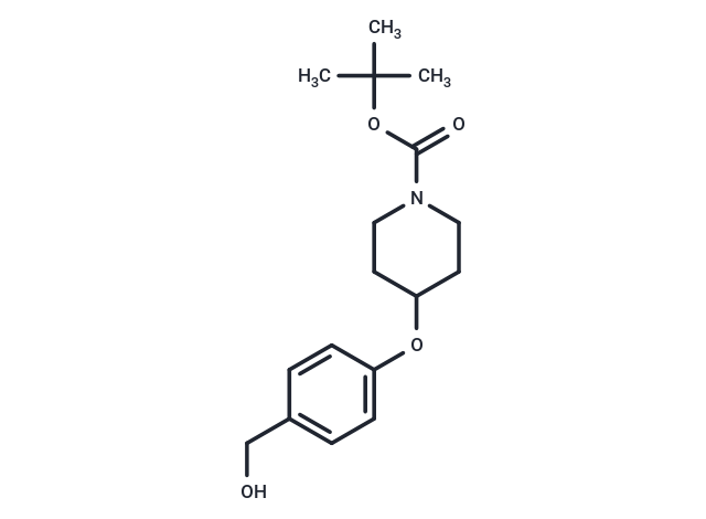 tert-Butyl 4-(4-(hydroxymethyl)phenoxy)piperidine-1-carboxylate
