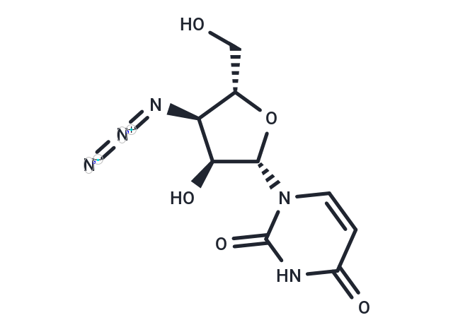 3'-Azido-3'-deoxy-beta-L-uridine