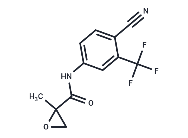 N-(4-Cyano-3-(trifluoromethyl)phenyl)-2-methyloxirane-2-carboxamide