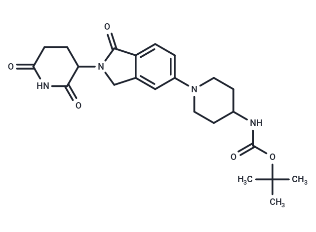 Phthalimidinoglutarimide-piperidine-NH-Boc