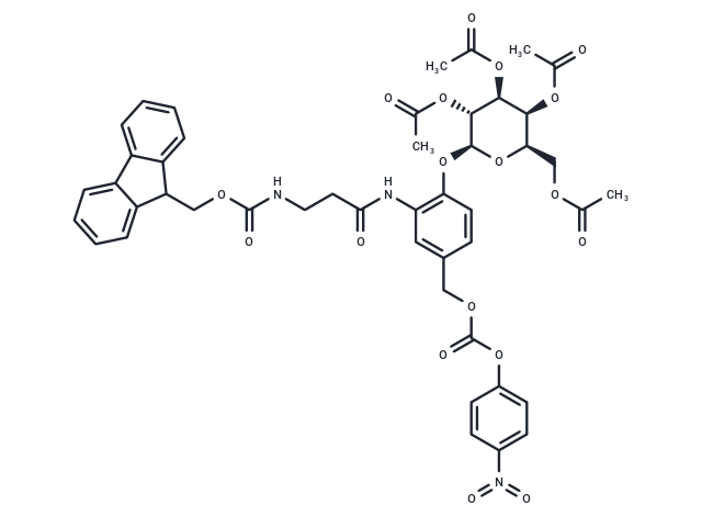 A-D-galactopyranosyl-Ph-CH2-(4-nitrophenyl)carbonate-Fmoc