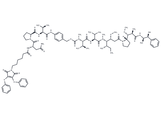 diSPhMC-Asn-Pro-Val-PABC-MMAE