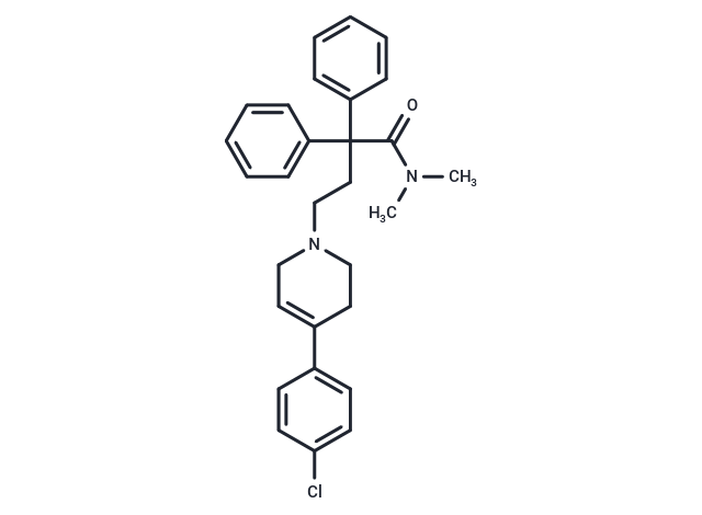 4-[4-(4-chlorophenyl)-3,6-dihydropyridin-1(2H)-yl]-N,N-dimethyl-2,2-diphenylbutanamide