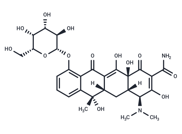 Tetracycline 10-O-β-D-galactopyranoside