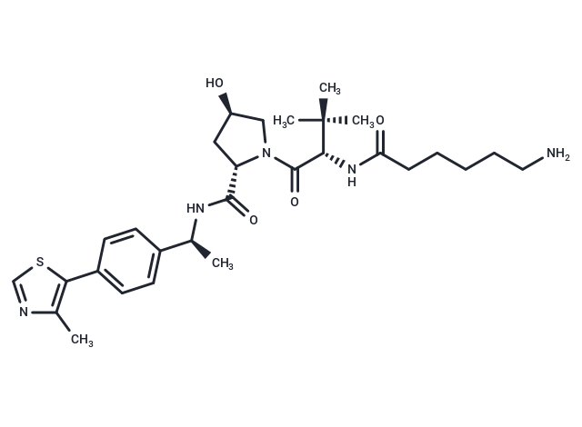 6-Aminocaproic acid-(S,R,S)-AHPC-Me