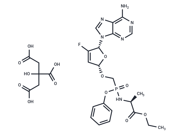 Rovafovir etalafenamide citrate