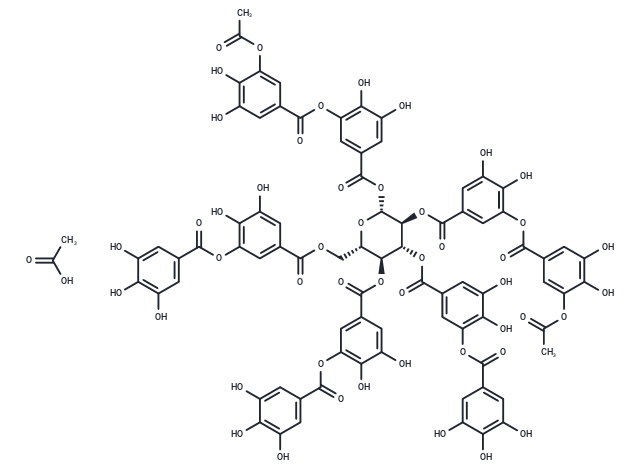 Acetyltannic acid