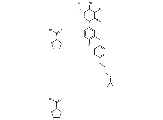 Bexagliflozin diproline