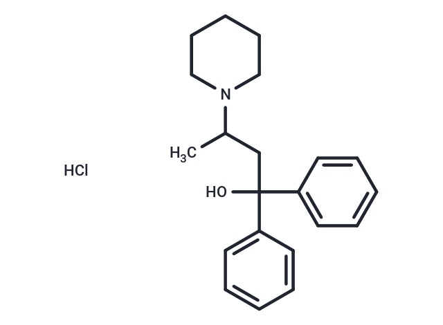Diphenylpiperidinobuanol HCl