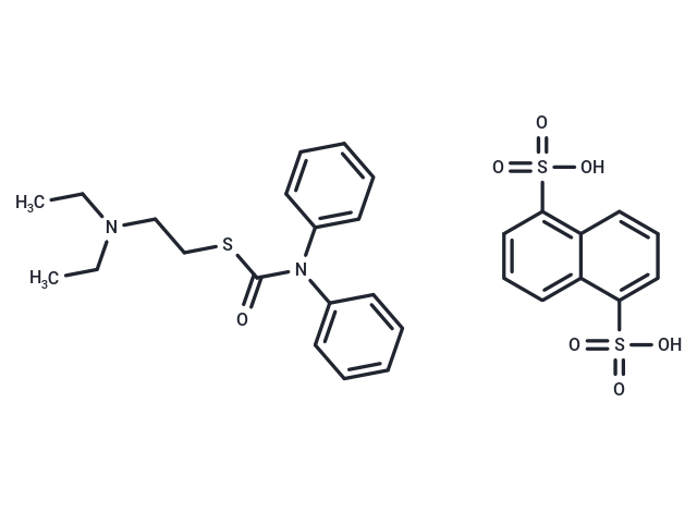 Phencarbamide napadisilate