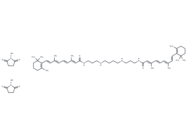 Bis-retinoyl gerotine bis-hydroxysuccinimide
