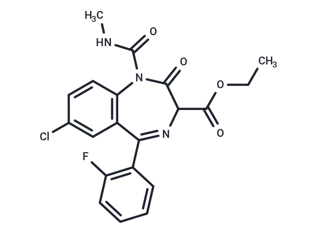 Ethyl carfluzepate