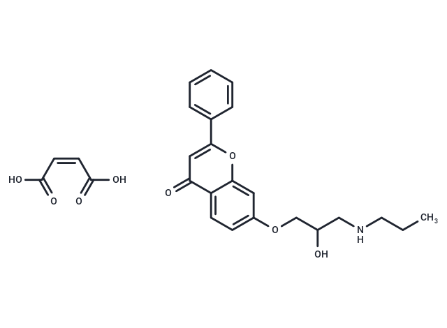Flavodilol maleate
