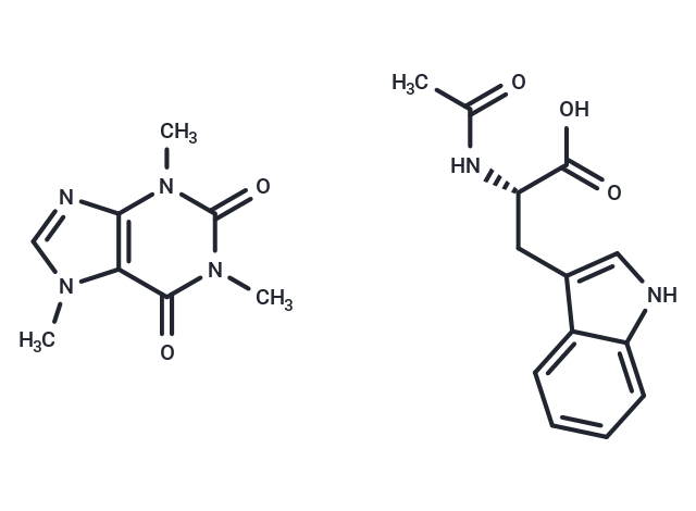 Caffeine N-acetyl-L-tryptophan