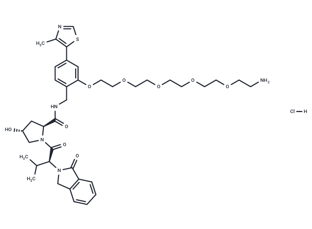 (S,R,S)-VL285 Phenol-PEG4-NH2 HCl