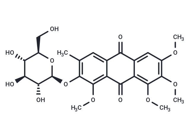 Chrysoobtusin 2-β-D-glucoside