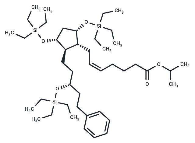 Latanoprost tris(triethylsilyl) ether