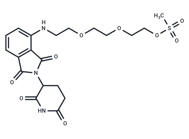 Pomalidomide-PEG2-OMs