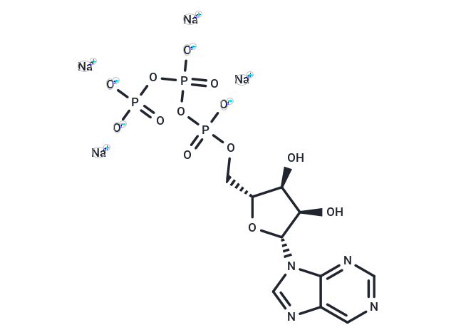 Purine riboside-5'-O-triphosphate sodium