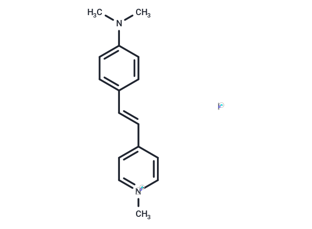 (E)-4-Dimethylamino-N-methylstilbazolium iodide