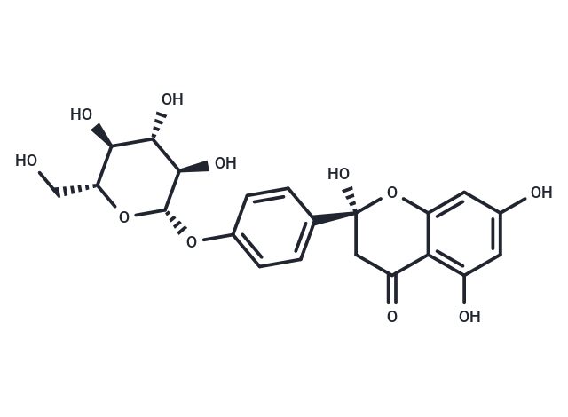 (2S)-(+)-2-Hydroxynaringenin-4'-O-β-D-glucopyranoside
