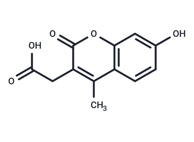 7-Hydroxy-4-methylcoumarin-3-acetic acid
