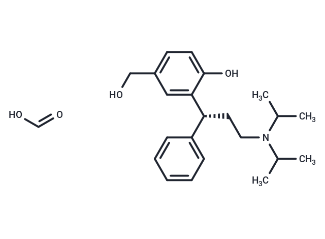 5-Hydroxymethyl tolterodine formate