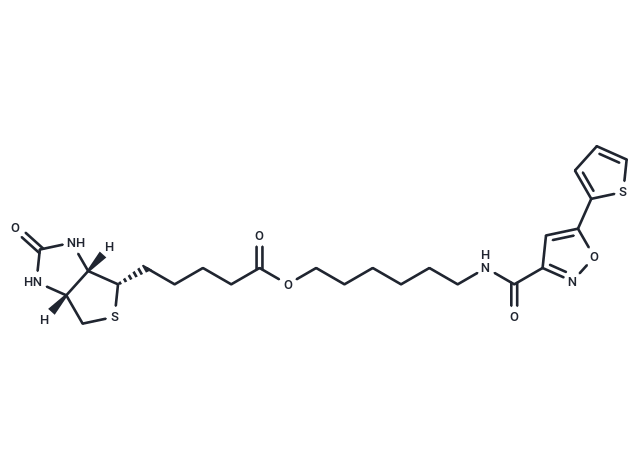 Biotinylated isoxazole