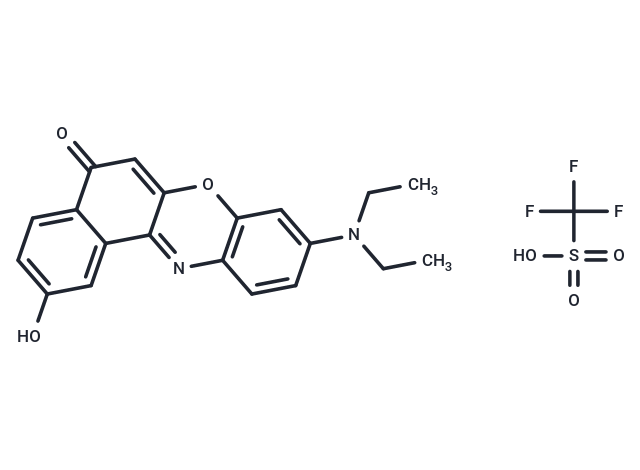 2-Hydroxy nile red trifluoromethanesulfonate