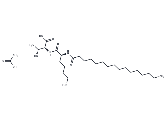 Palmitoyl dipeptide-7 acetate