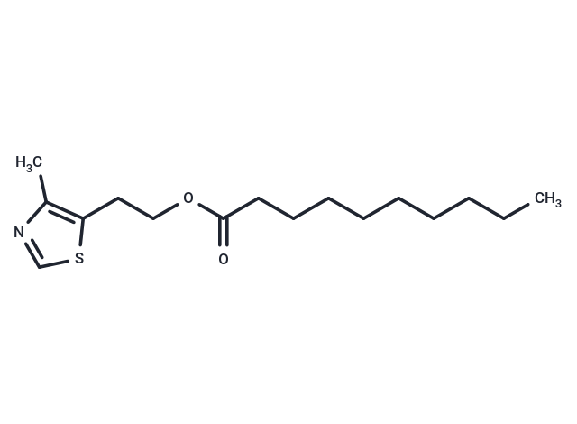 2-(4-methyl-1,3-thiazol-5-yl)ethyl decanoate