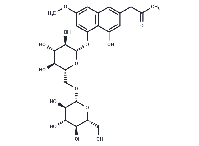 1-[(3Methoxy-8hydroxy-1-O-β-gentiobioside)-6YL]propan-2one