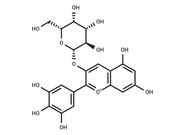 Delphinidin 3-O-galactoside