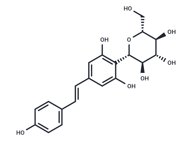 Resveratrol 12-C-β-glucopyranoside