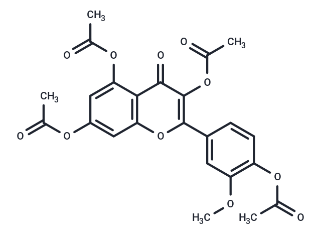 Tetraacetylisorhamnetin