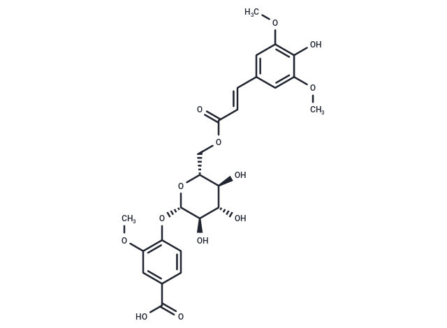 Vanillic acid 4-O-β-D-glucopyranoside