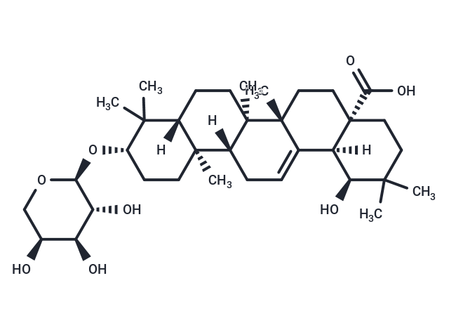 3-O-arabinopyranosyl siaresinolic acid