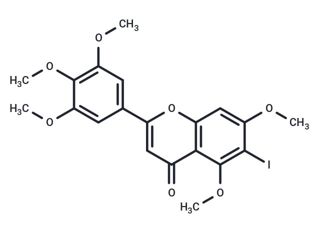 6-Iodo 5,7,3',4',5'-Pentamethoxyflavone