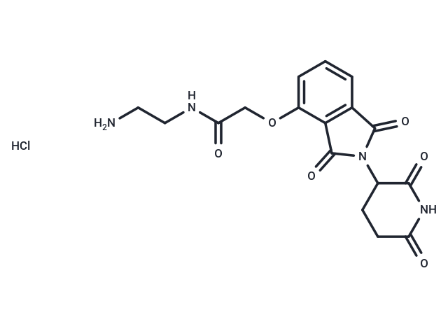 Thalidomide 4'-oxyacetamide-alkyl-C2-amine HCl