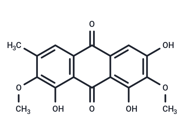 1,6,8-trihydroxy-2,7-dimethoxy-3- methylanthraquinone