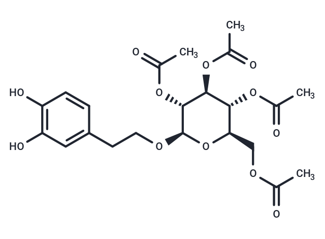 Hydroxytyrosol-1-all-acetylglucoside
