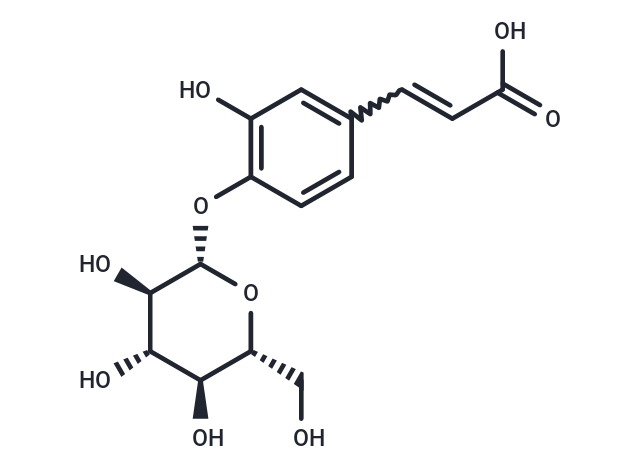 Caffeic acid 4-O-glucopyranoside