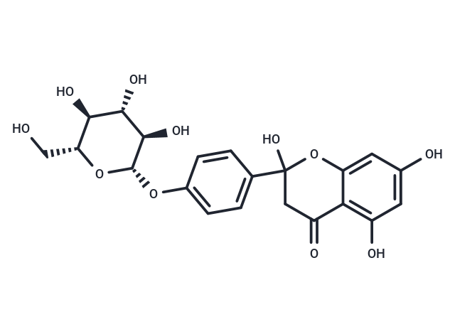 2-hydroxynaringenin-4'-0-glucopyranoside